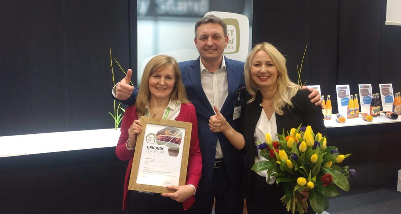 Sok polskiej firmy Nutracevit – klienta Enterpise Europe Network – zdobył główną nagrodę na...