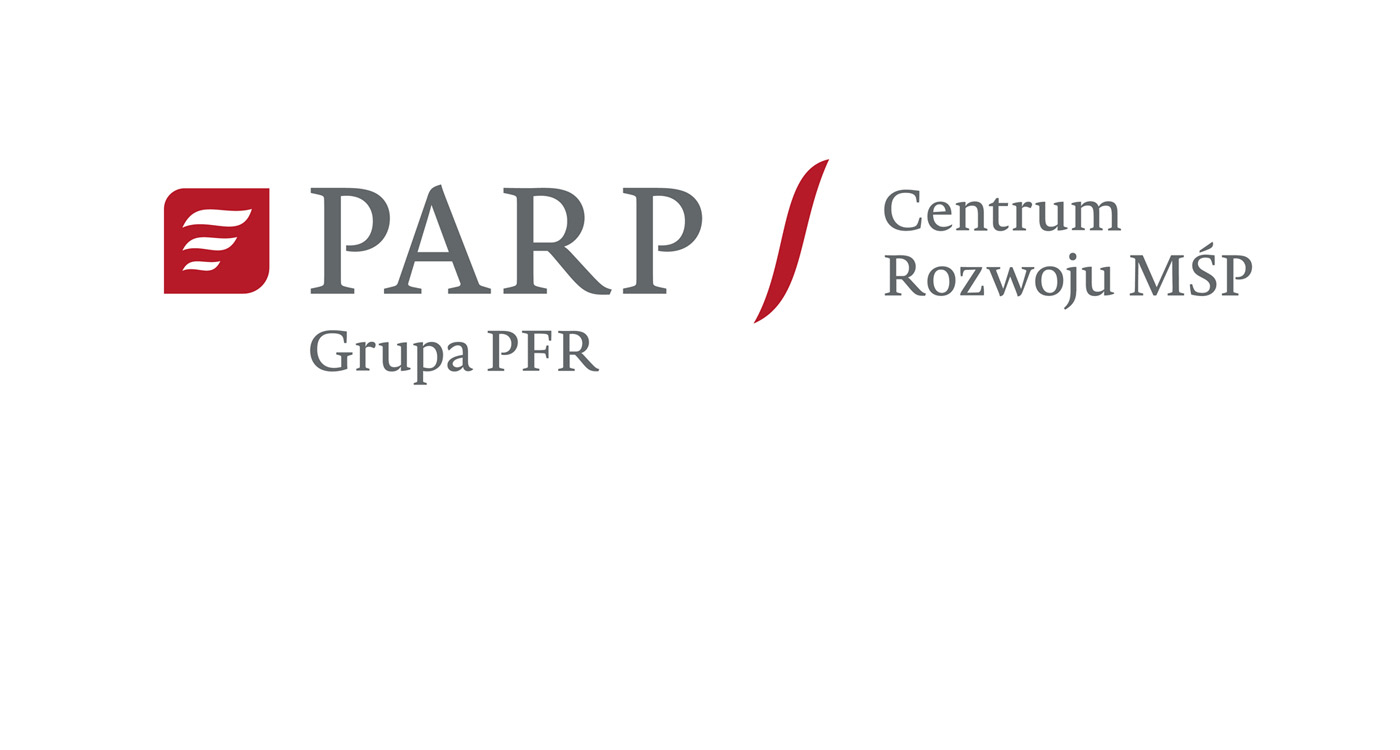Grafika zaiwera logo PARP Grupa PFR i napis Centrum Rozwoju Mu015aP