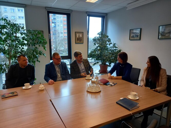 Pracownicy poznańskiego Biura PARP odwiedzili Wydział Działalności Gospodarczej i Rolnictwa Urzędu...