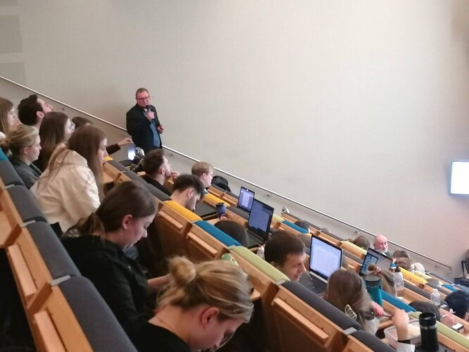 Wykład dr inż. Wojciecha Bednarka z BREP na Politechnice