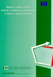 Raport o stanie sektora MSP w Polsce w latach 1996-1997