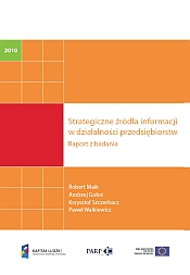 Strategiczne źródła informacji w działalności przedsiębiorstw