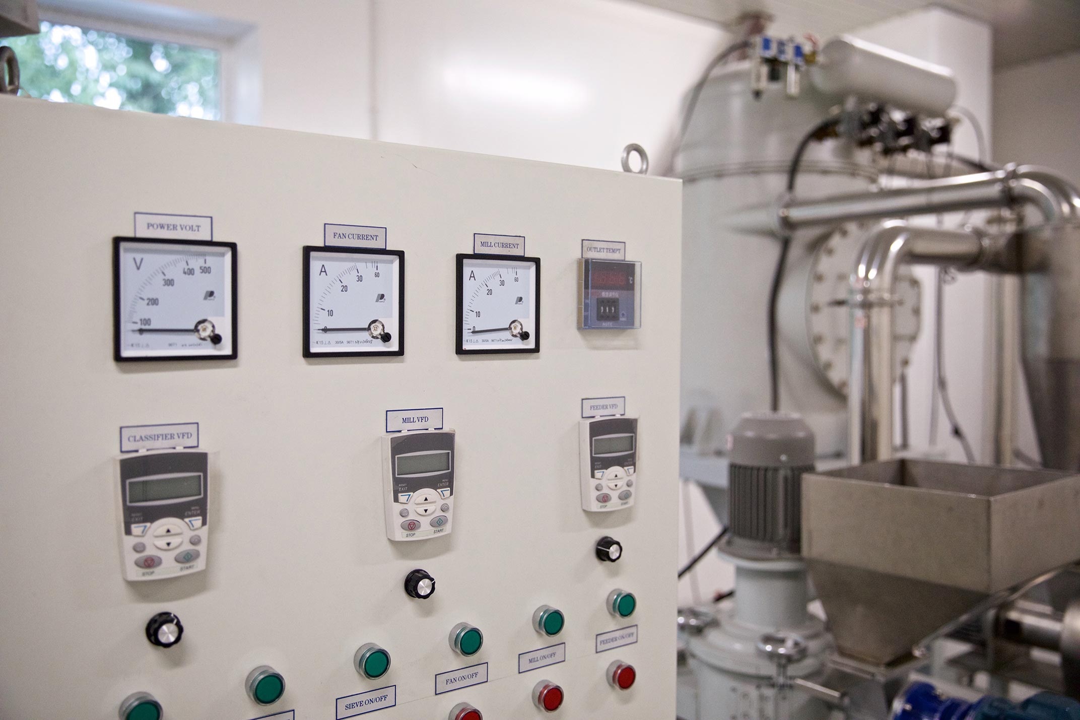 Widok maszyny produkcyjnej