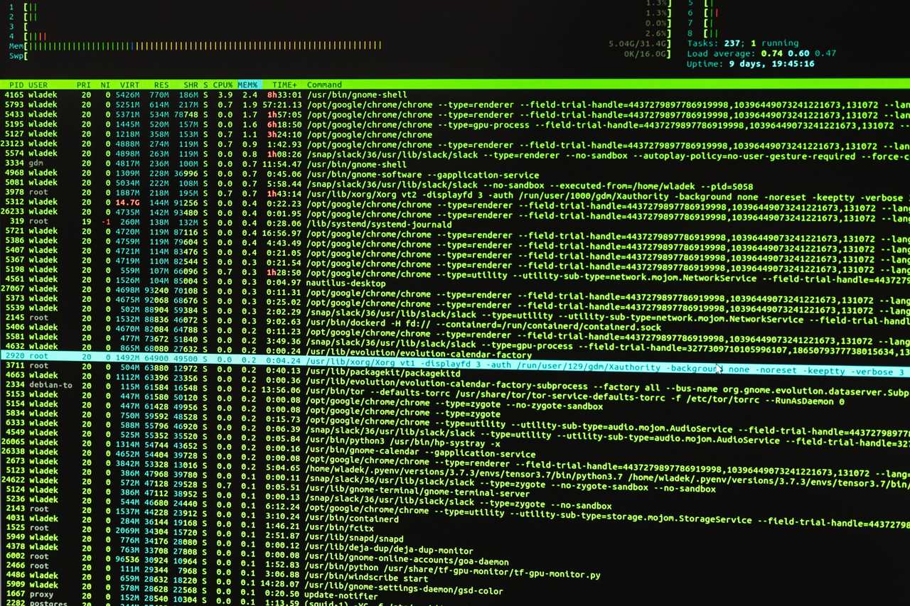 Ekran komputera otwarty na stronie