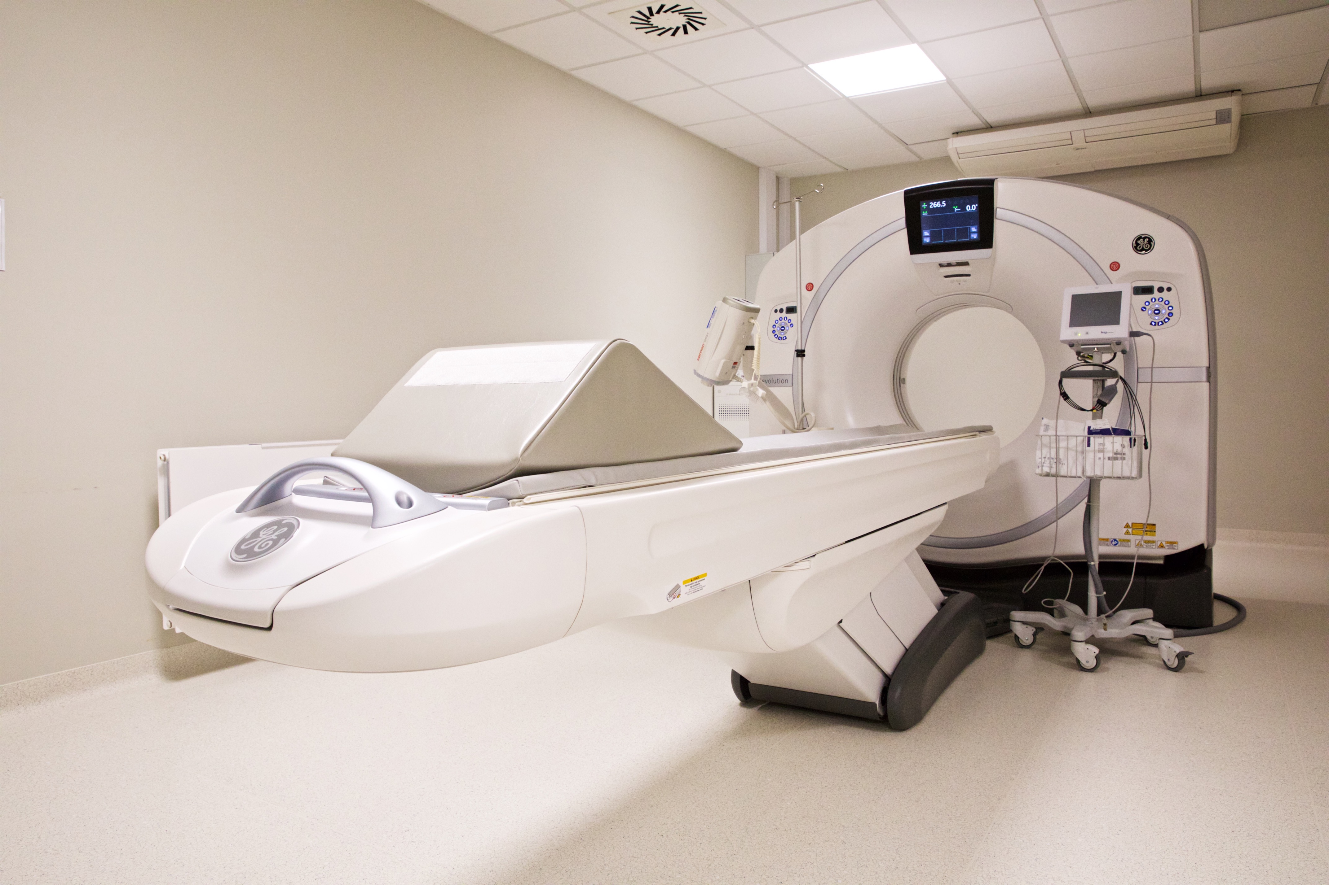 Sala z urządzeniem medycznym