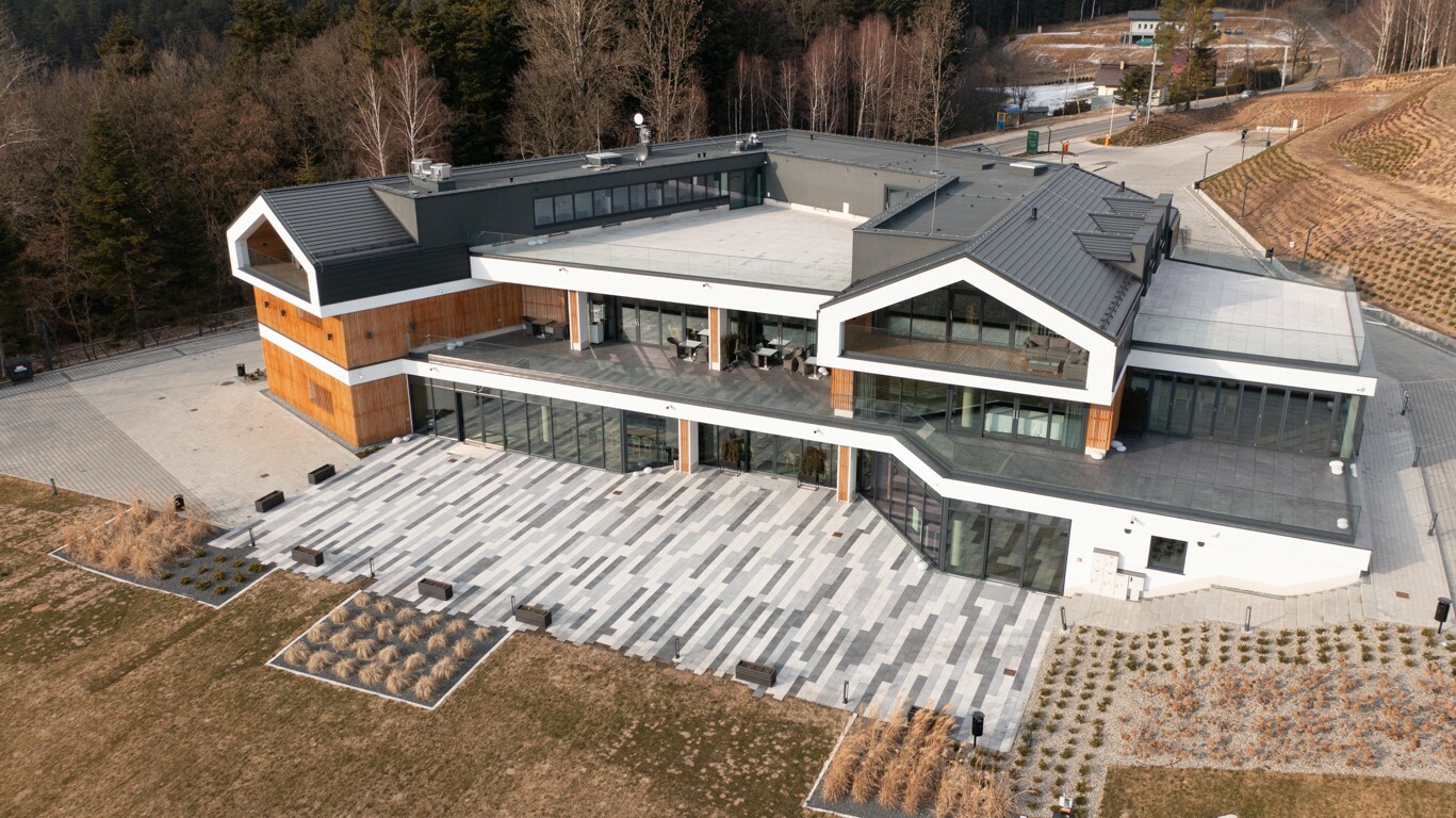 zdjęcie obiektu Szklane Lniane z "lotu ptaka"